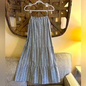 Roxy Striped Dress - Size Medium